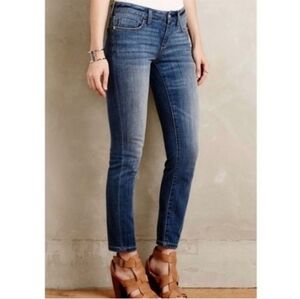 Anthropologie Pilcro and the Letterpress  skinny jeans distressed size 29